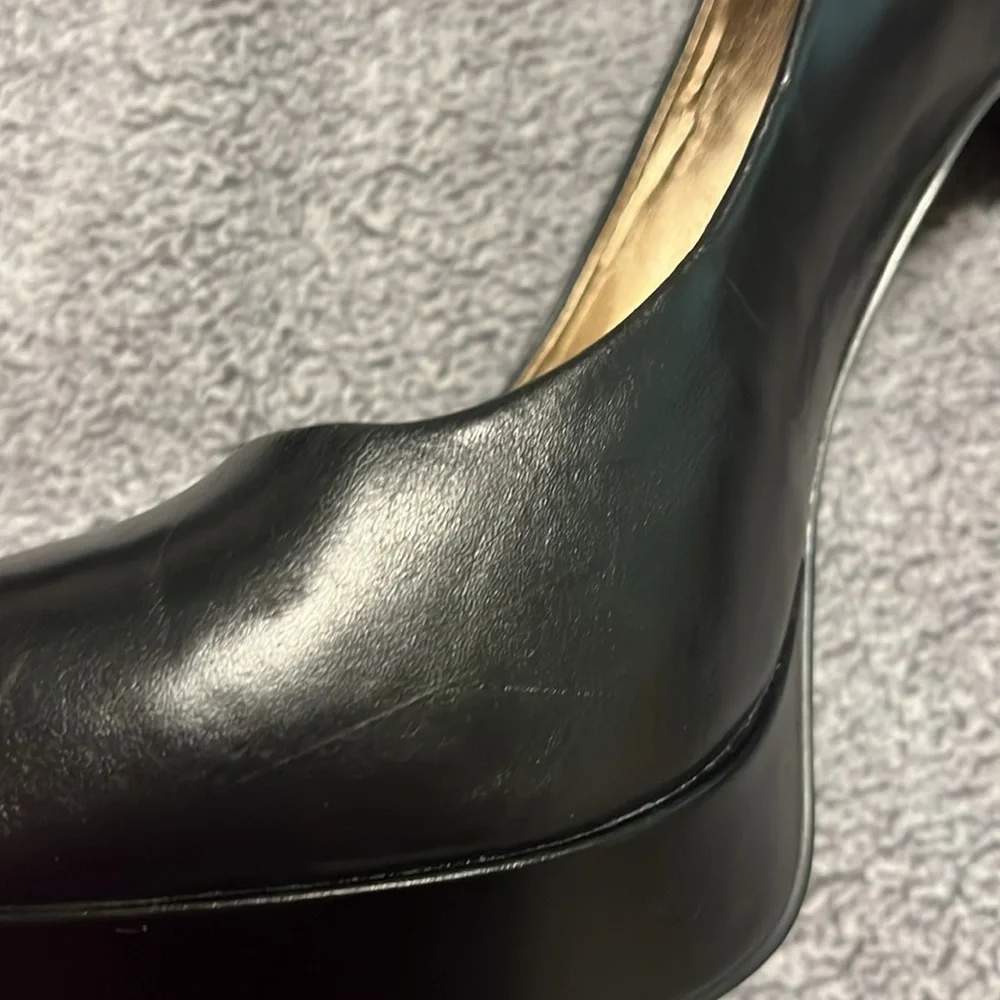 BCBGeneration Black Platform Heels